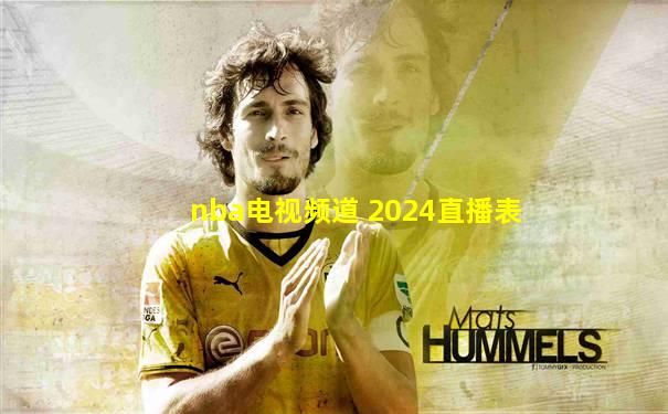 nba电视频道 2024直播表